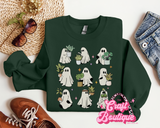 House Plant Ghosty Printed Sweatshirt