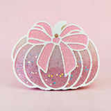 Pink Sparkle Pumpkin Freshie